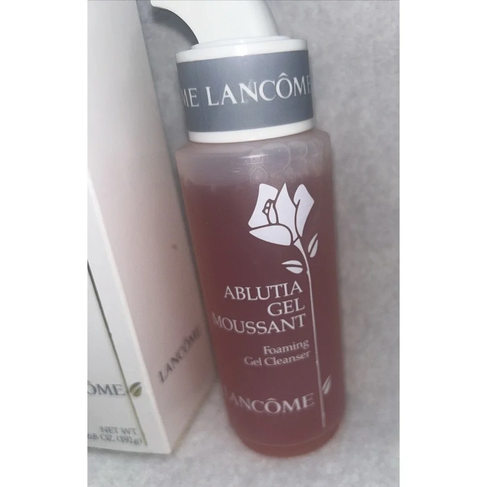 NEW Lancôme Ablutia Geo‎ Moussant Foaming Gel Cleanser, 6.8 Oz PUMP (READ)